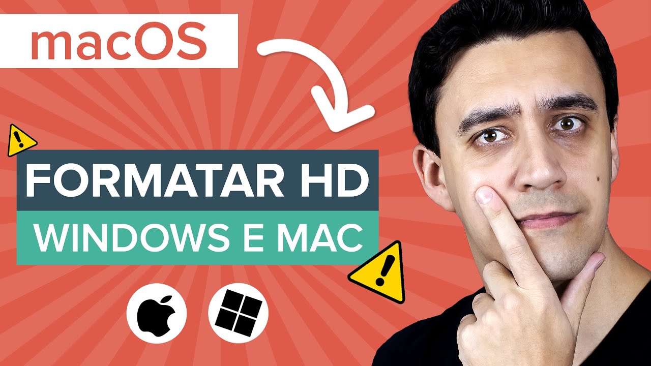 Como Formatar HD Para Mac e Windows (via MacOS) 2026