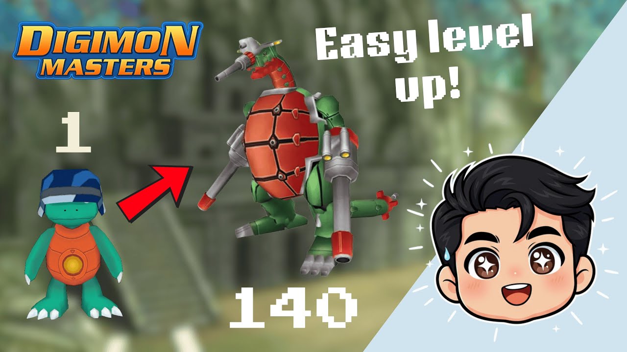 The FASTEST Way to Level Up to 140 in Digimon Masters Online 2025
