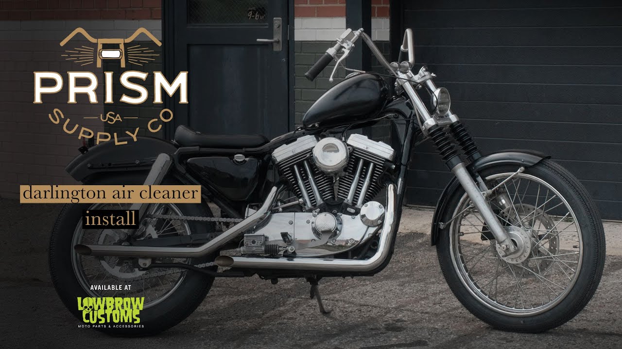 Prism Supply Co. Darlington Air Cleaner Install For Harley-Davidson Motorcycles CV, S&S, Carb & EFI