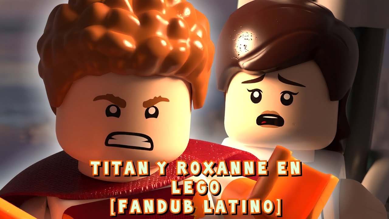 Titan confronta a roxanne (En lego) // FANDUB ESPAÑOL LATINO 
