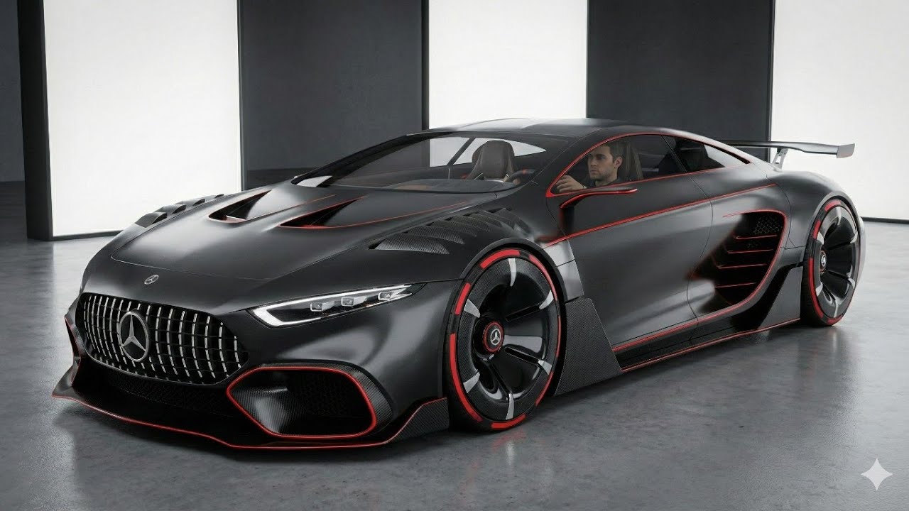 Mercedes-Benz AMG Vision GT - The Ultimate Future Supercar Design