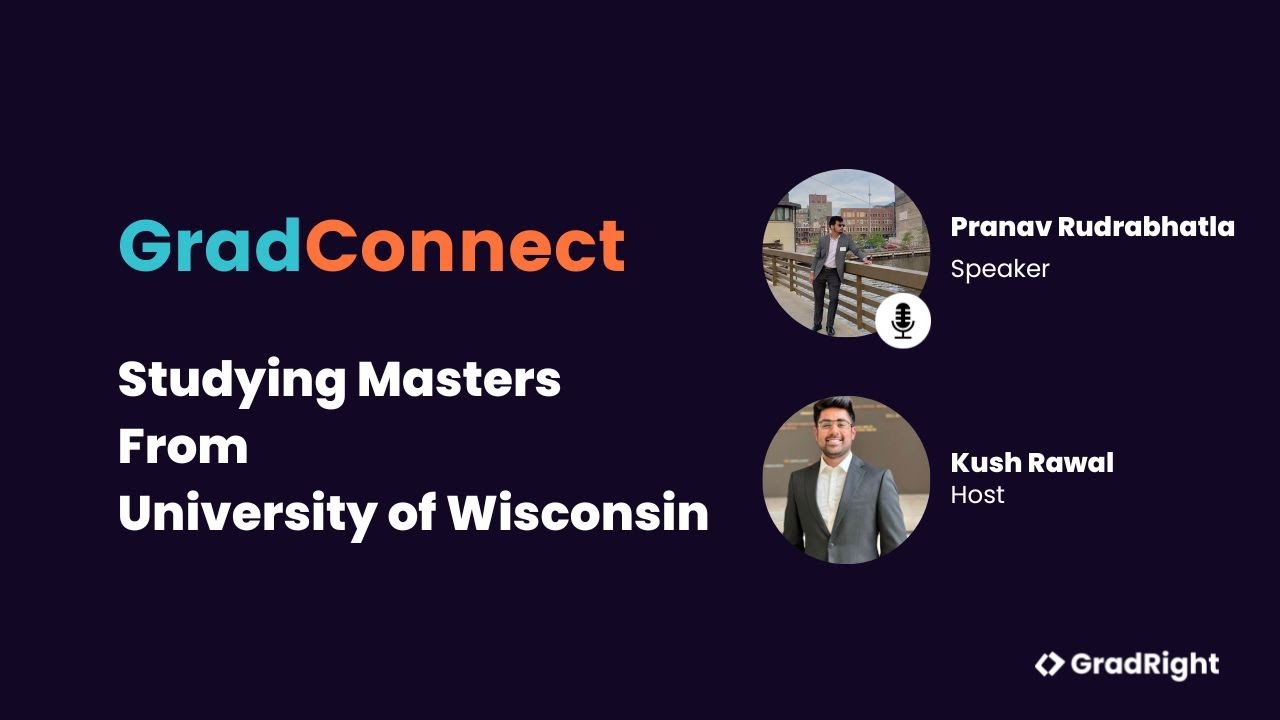 From India to University of Wisconsin: My Masters Journey, Prep & Campus | UnwrappED by GradRight