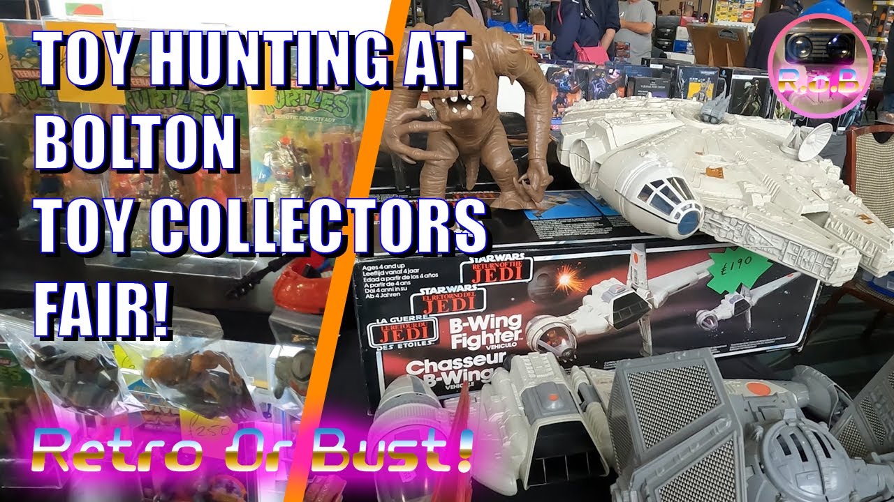 Retro Toy Hunting at Bolton Toy Collectors Fair! September 2023 | Retro Or Bust! 4K
