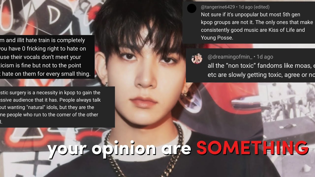 let's talk about YOUR unpopular kpop opinions