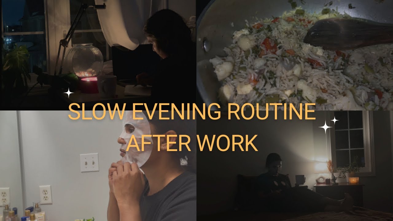 Cozy Evening Routine After Work | Skincare, Dinner & Reset