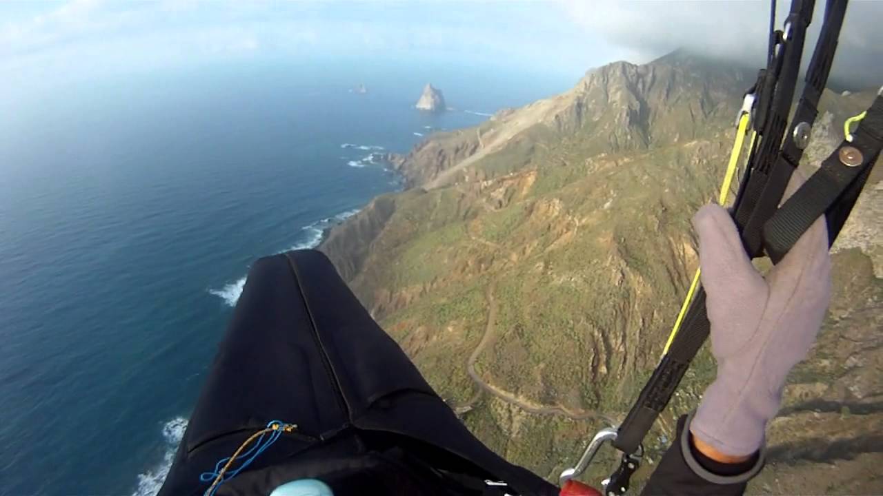 Tenerife, parapente en Taganana 2