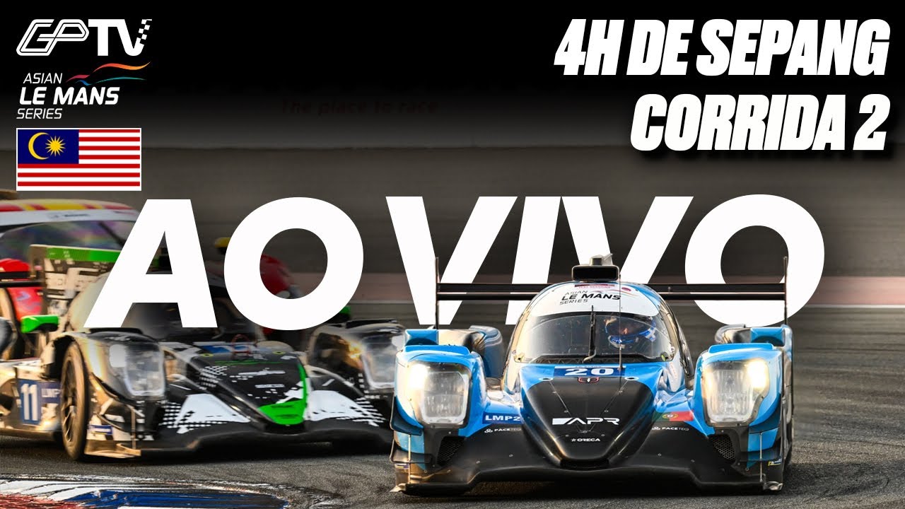 🔴ALMS 2025 | 4H DE SEPANG AO VIVO E COM IMAGENS | CORRIDA 2 | 1&ordf; ETAPA (Asian Le Mans Series)