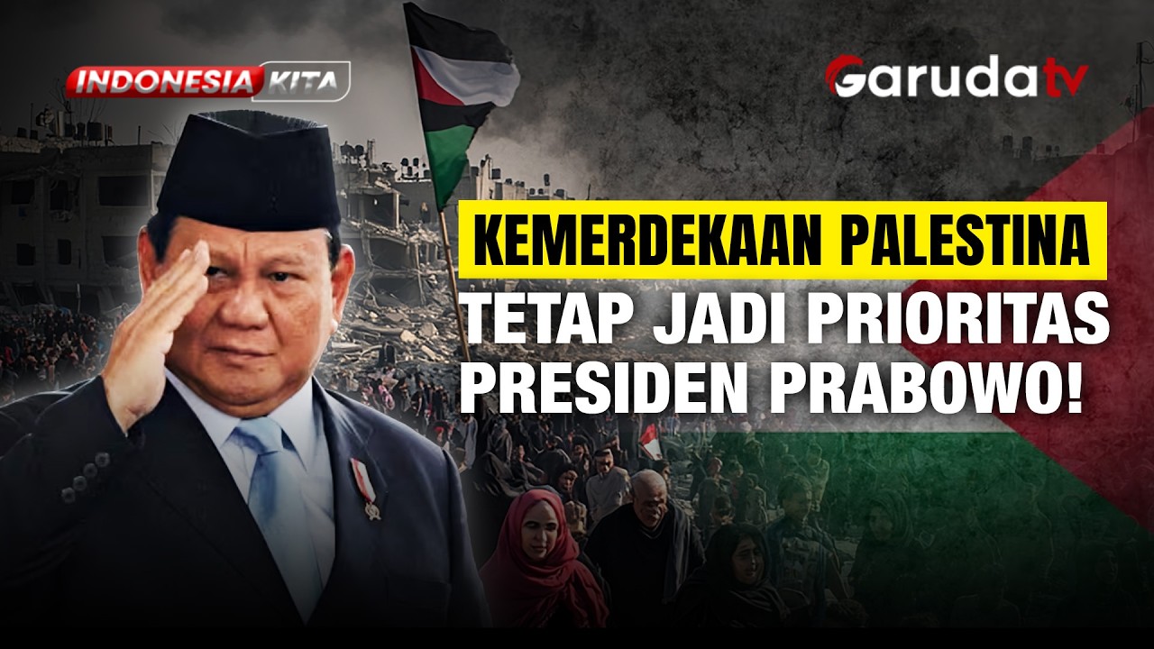 Indonesia Tidak Goyah! Presiden Prabowo Tetap Jadikan Kemerdekaan Palestina Sebagai Prioritas