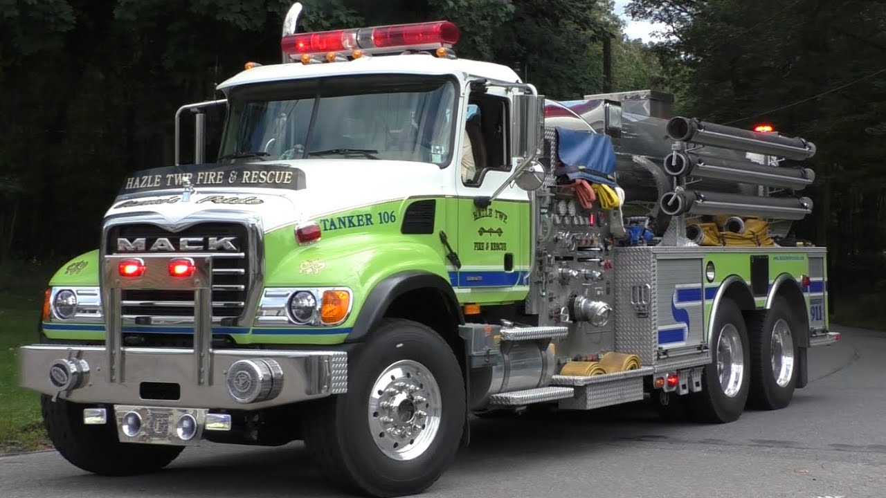 Hazle Township Fire & Rescue 2nd Alarm Working Structure Fire Response 9/7/19