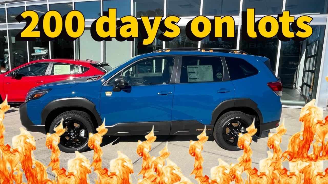 2024 Subaru Forester Can’t Sell Even Below MSRP / Market Crash Has Crushed Dealers