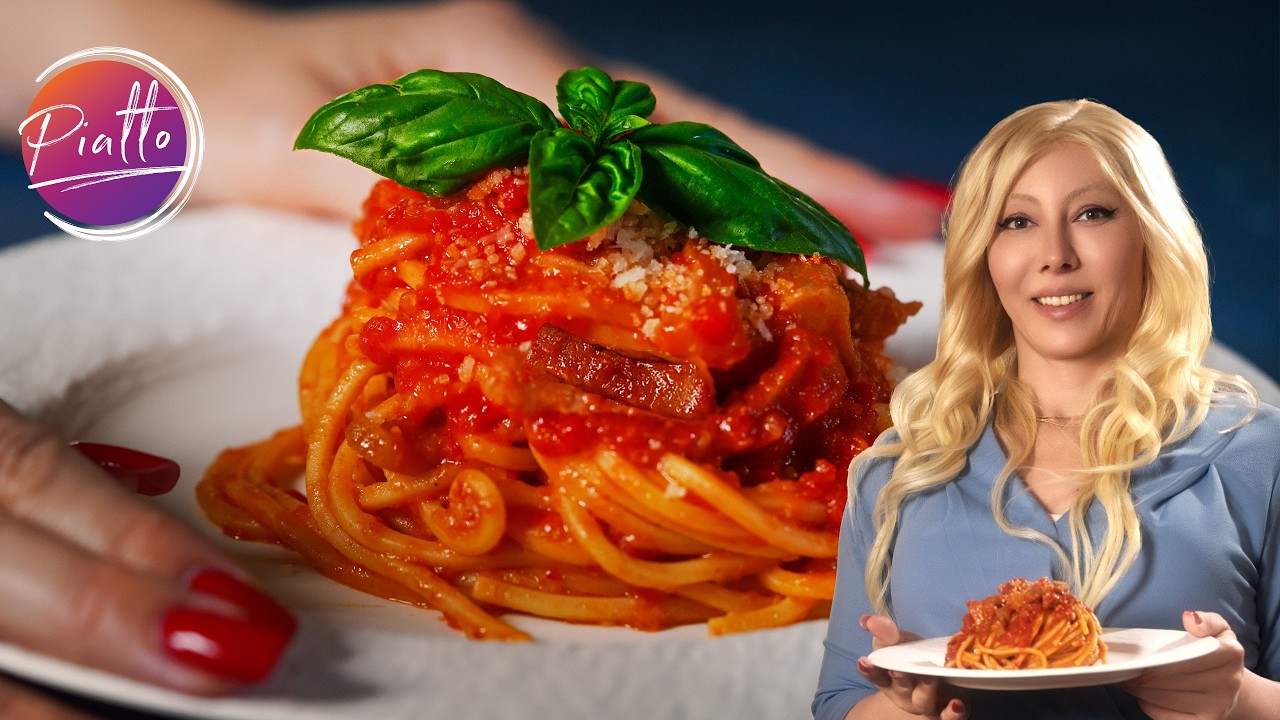 Аматрициана с БОЛЬШИМ СЕКРЕТОМ.... Спагетти алла ХОНИКА 🍝 Из Калабрии с Фурором!