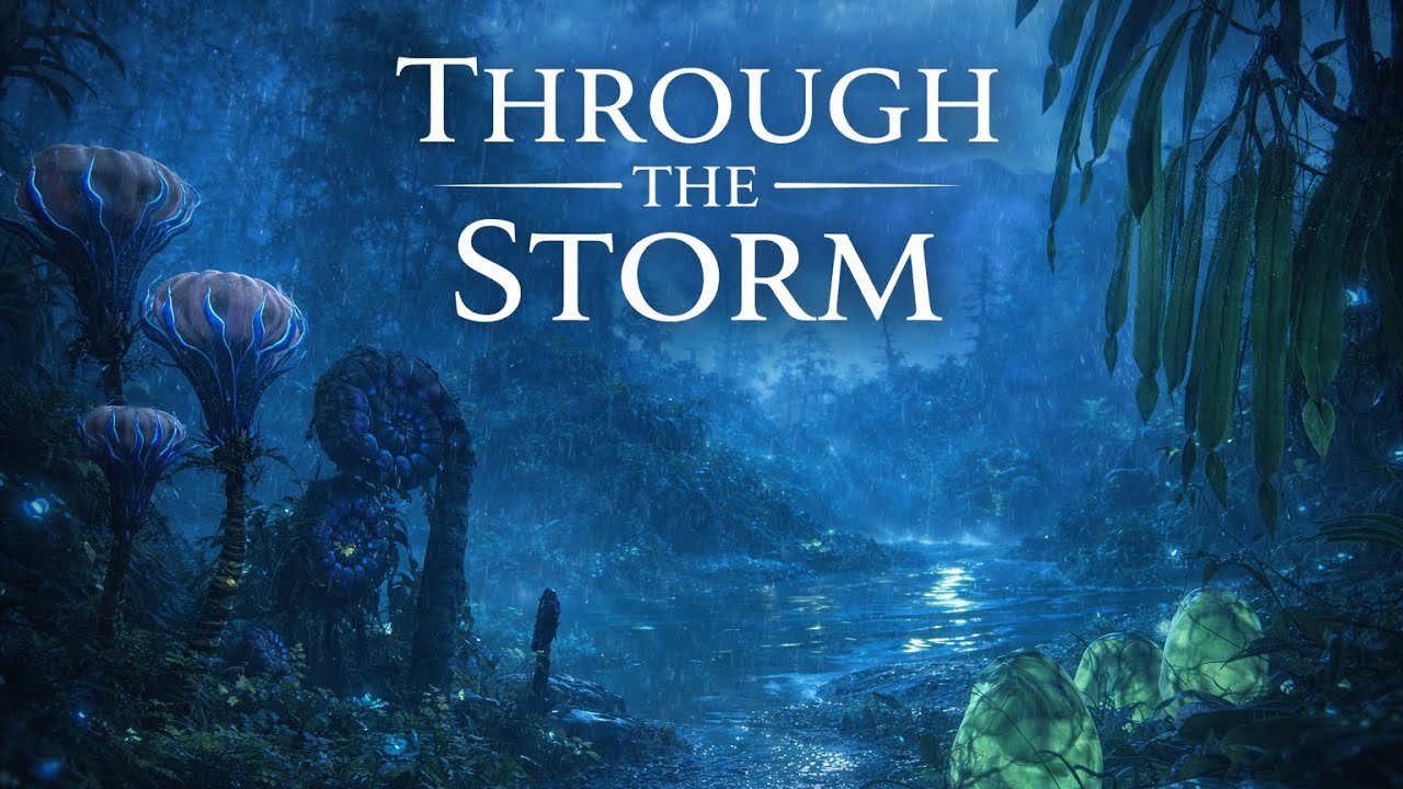 Through the Storm | A Forest Walk | Slow Native Instrumental 