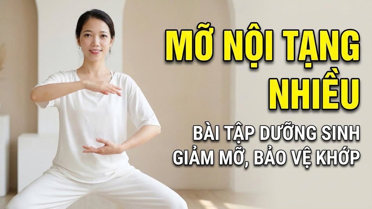 MỠ NỘI TẠNG CAO MUỐN BỤNG DƯỚI XẸP DẦN | DƯỠNG SINH CHẬM CHO PHỤ NỮ TRUNG NIÊN