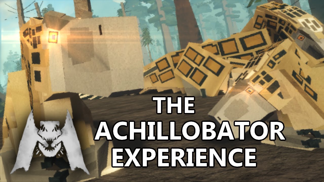 The Achillobator Experience! | | Mesozoico Roblox