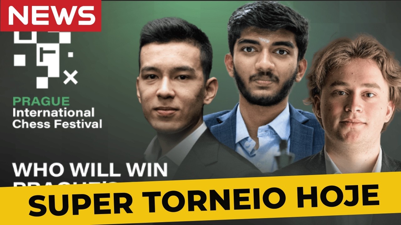 COMEÇA um NOVO SUPER TORNEIO de Xadrez