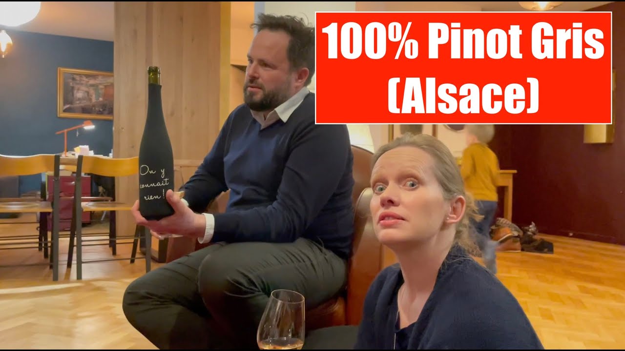 Dégustation vin - Pinot Gris - Alsace - Gloeckler Brenner -  Dégustation à l'aveugle