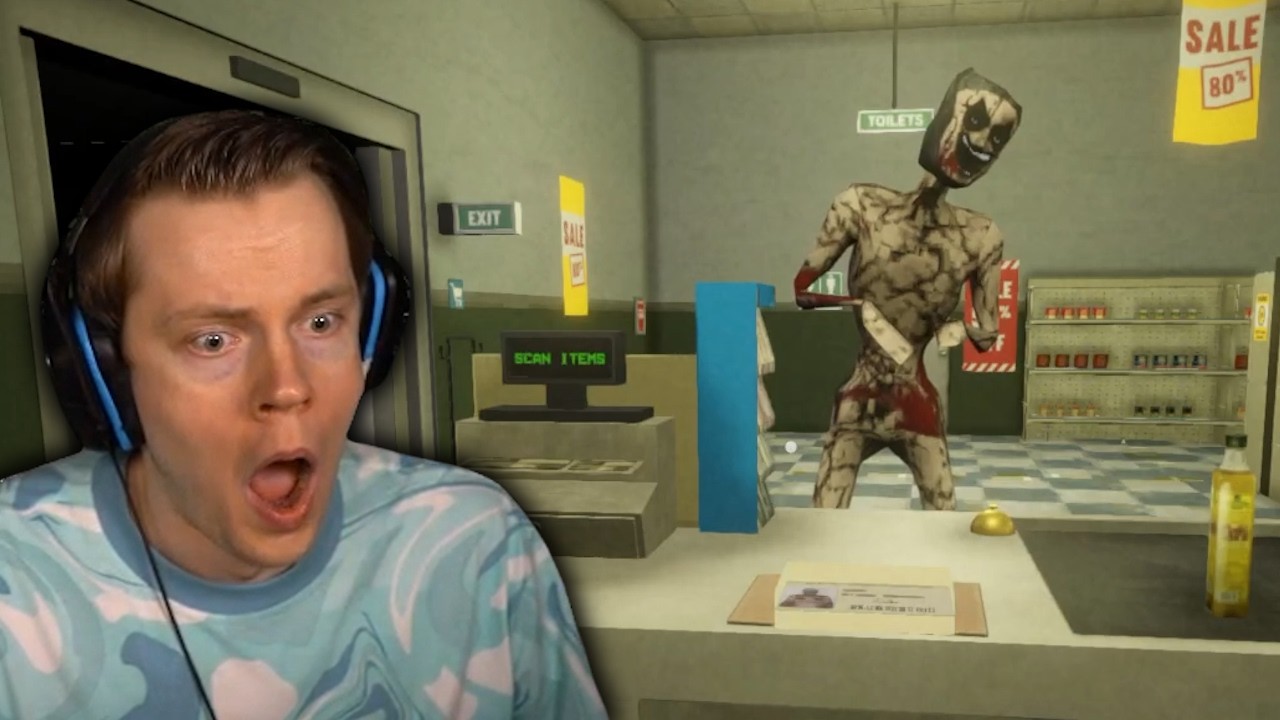 They Combined Papers, Please and Supermarket Simulator and I'm Scared - Shift at Midnight
