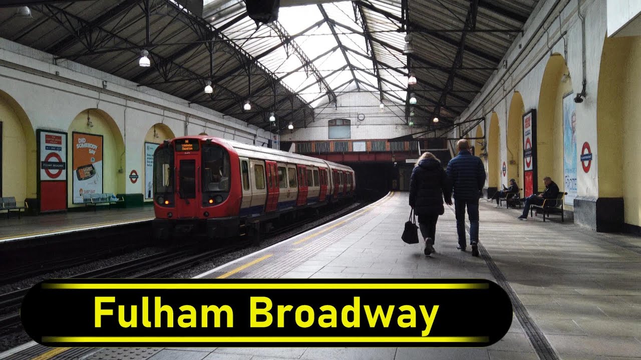 Tube Station Fulham Broadway - London 🇬🇧 - Walkthrough 🚶