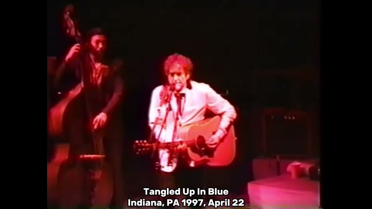 🎸 Bob Dylan - Tangled Up in Blue (Live in Indiana, PA - 1997) | Rare Performance!