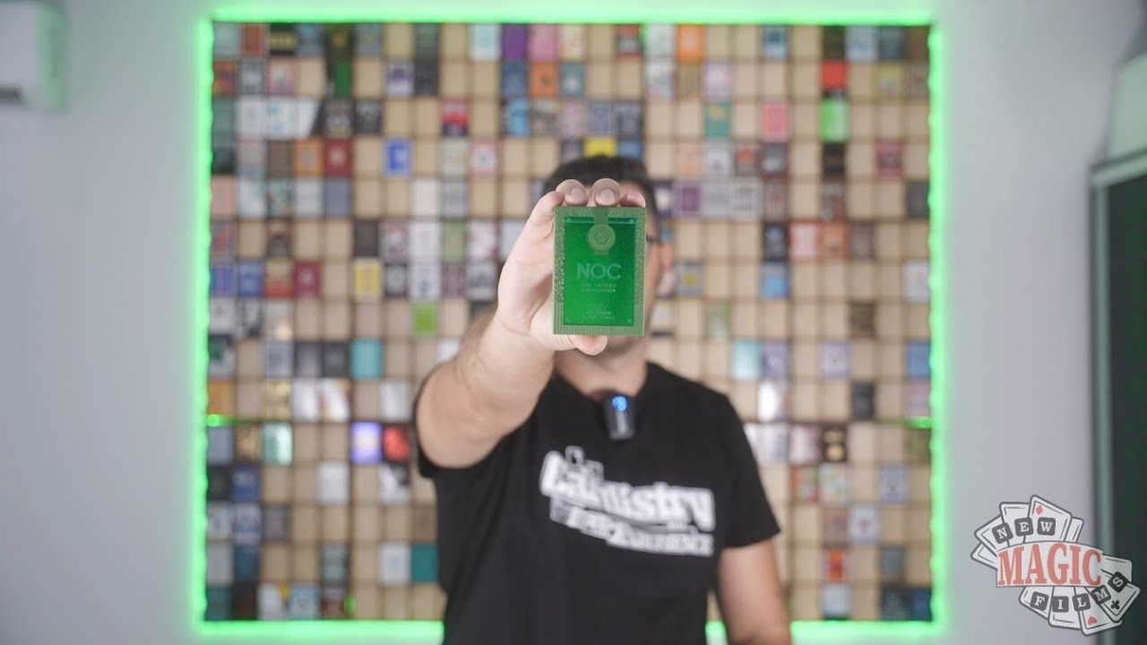 Ziua 216: NOC Emerald The Luxury Collection Playing Cards | Zidul de carti