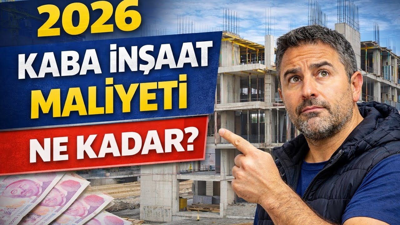 2026 Kaba İnşaat Metrekare  Maliyeti Ne Kadar? m²(metrekare  Hesabı ile Gerçek Rakamlar