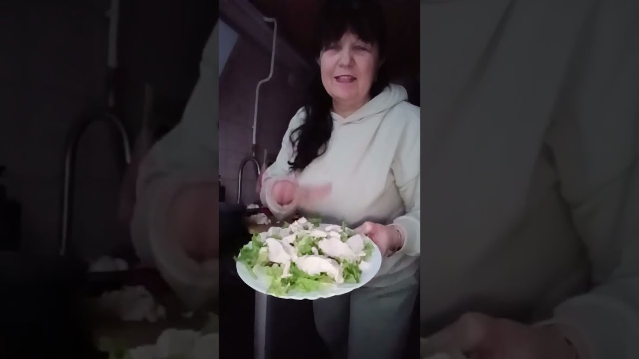 Салат для гостей . прямий ефір.