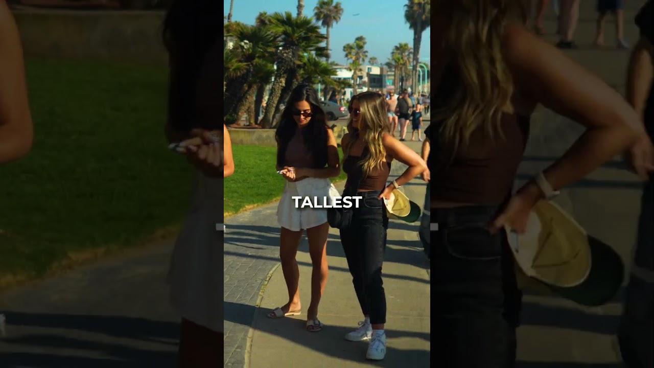 What are the tallest and shortest heights you'd date? 😳 #interview #public #dating