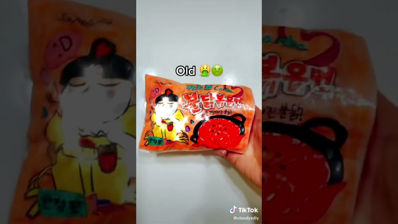 Old vs New Paper Squishies!  #shorts Tiktok Cloudyxdiy
