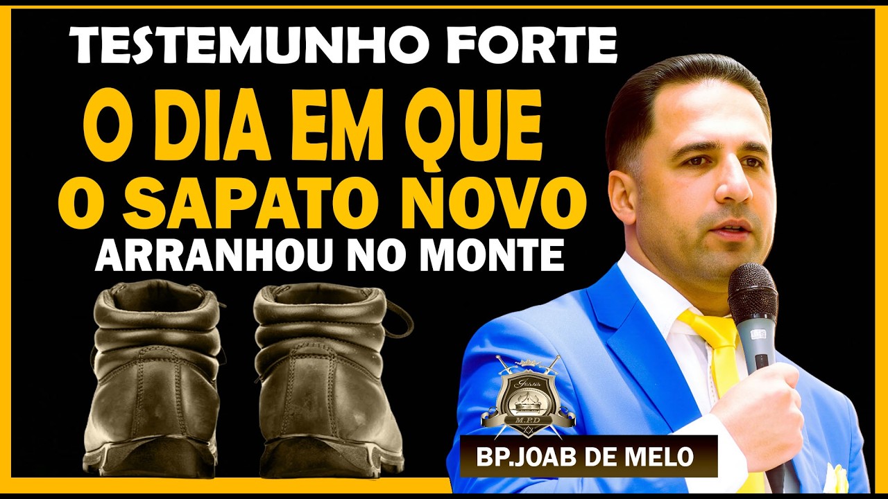TESTEMUNHO FORTE - O DIA EM QUE O SAPATO NOVO ARRANHOU NO MONTE DE ORAÇÃO 😭