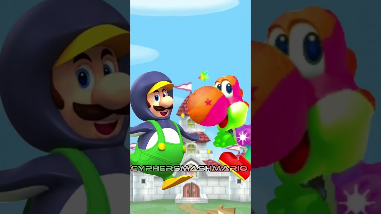 Luigi vs Yoshi(All Forms)Who is stronger?