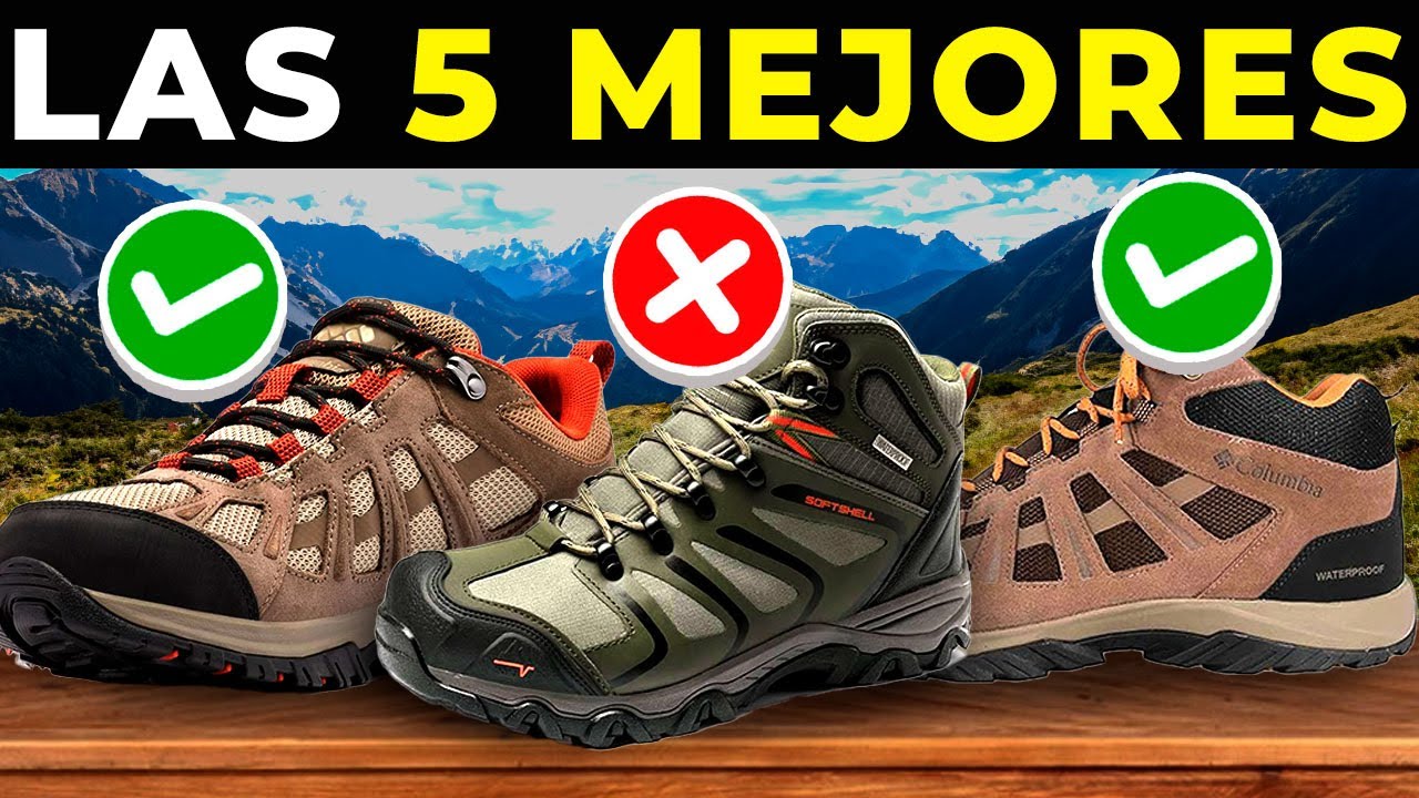 😮 Las 5 Mejores BOTAS de Hombre Para SENDERISMO, TREKKING o Monta&ntilde;ismo Del 2025