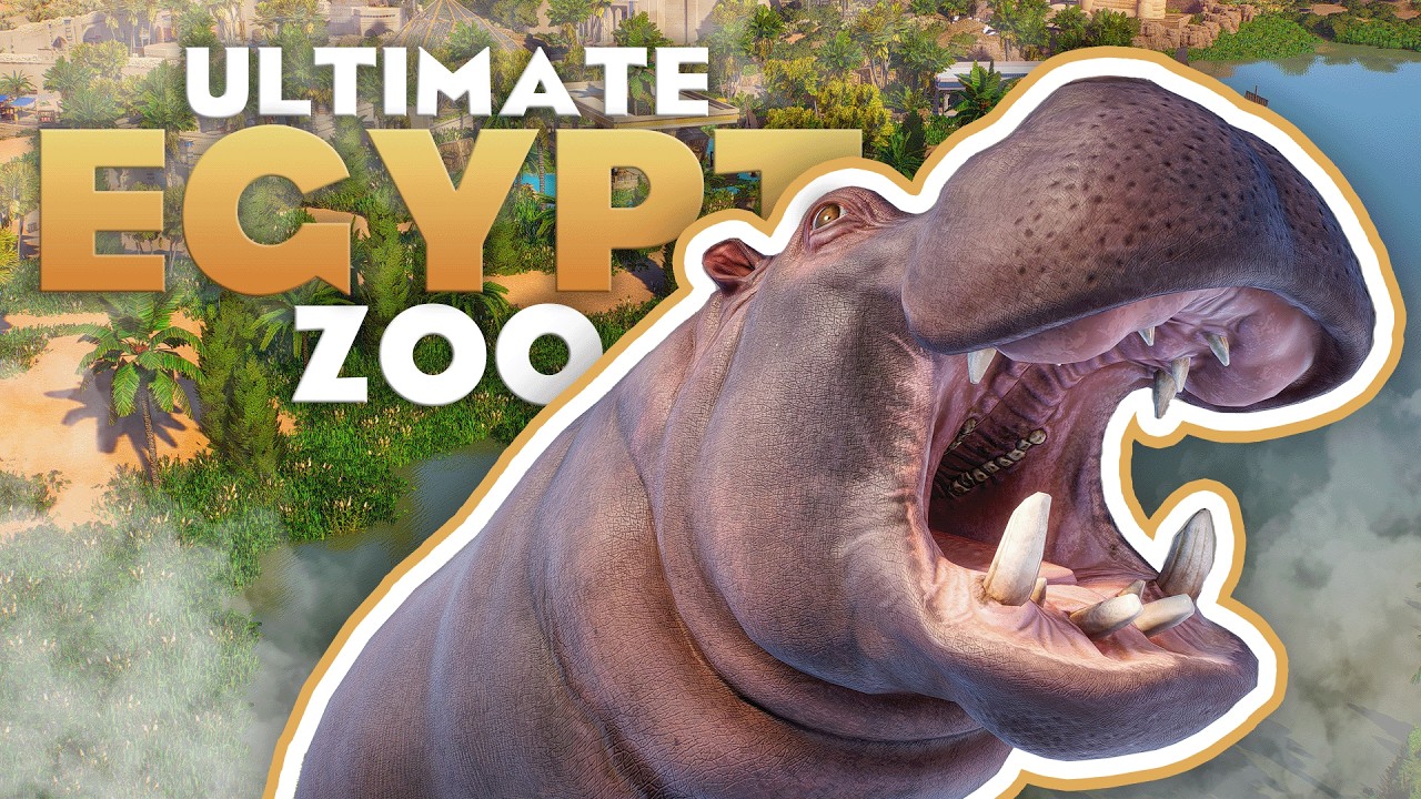 🐪 We Built The Ultimate EGYPT Zoo in Planet Zoo