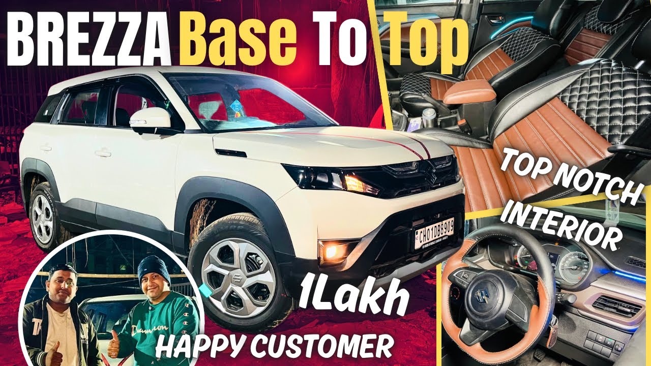 Customer ने कहा WOW🤩 मजा आ गया🫡 Brezza 2026 Lxi Cng Modification ✅