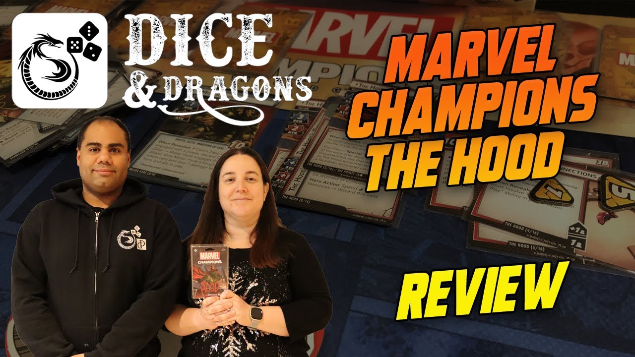 Dice and Dragons - Marvel Champions The Hood Scenario Pack Review