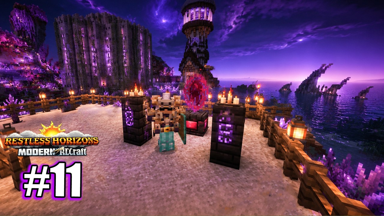 Modern RLcraft RESTLESS HORIZONS (The other world is crazy)🥲
