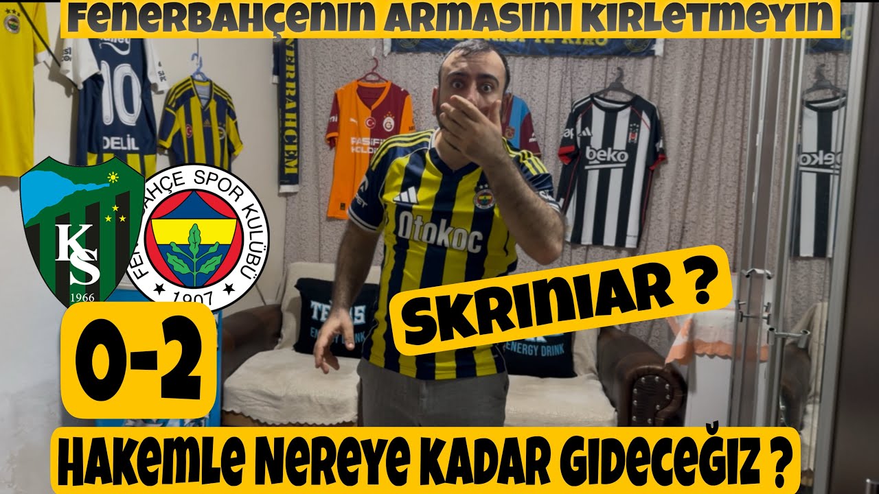 Delil Reis Çıldırdı - Kocaelispor 0-2 Fenerbahçe Maçı Tepki Videosu #keşfet #skriniar #keşfetteyiz 