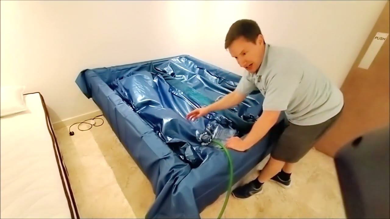 How to fit Dual waterbed mattresses