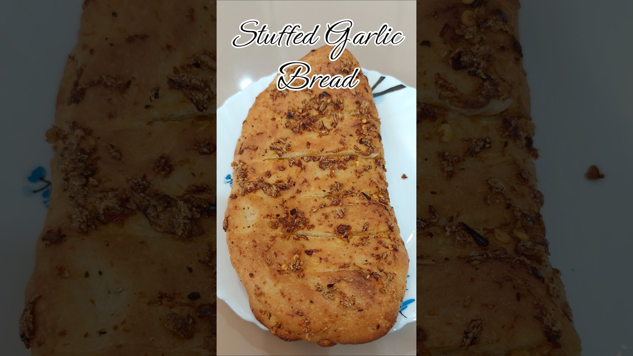 Domino's jaisa Garlic bread recipe 
