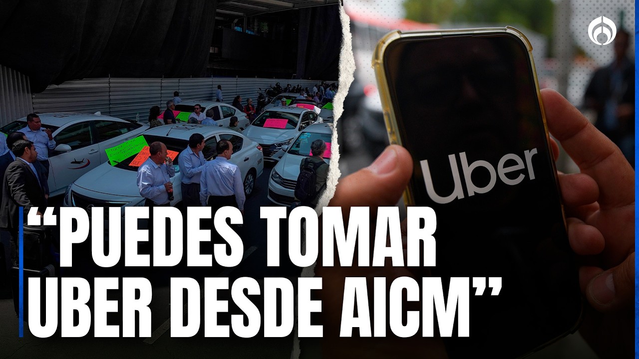 Taxistas de AICM se van con todo contra apps; Uber responde tajante “no están prohibidos”