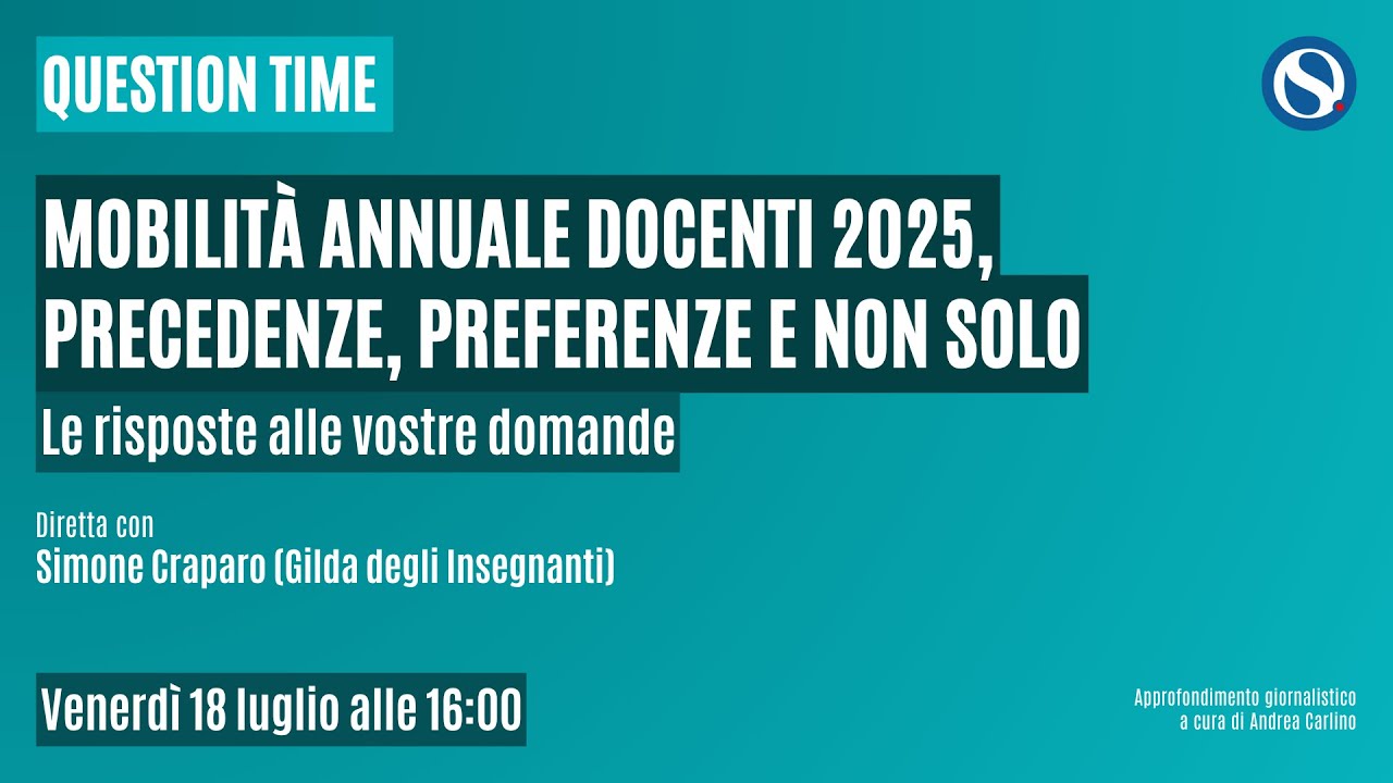 Assegnazioni provvisorie e utilizzazioni docenti 2025, precedenze, preferenze e non solo