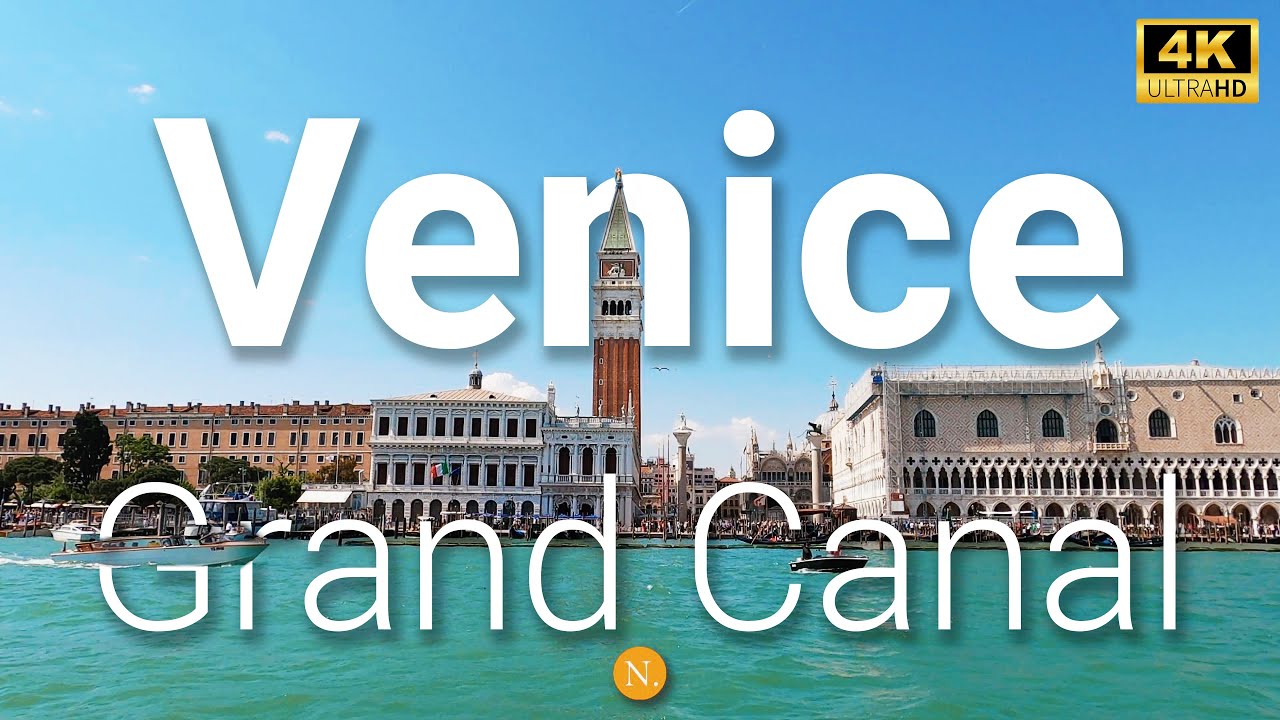 Venice, Italy – The Grand Canal Tour – 🚤 🇮🇹- Beautiful Scenery