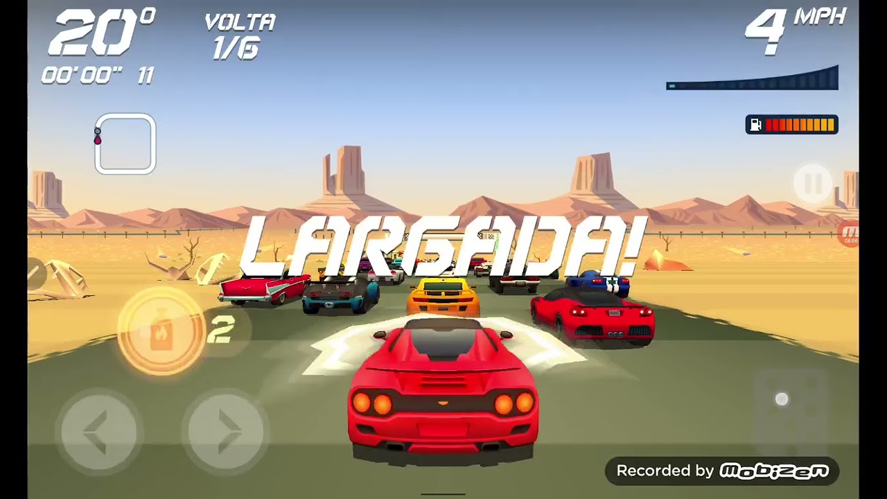 Horizon Chase turbo no Tablet - parte 3