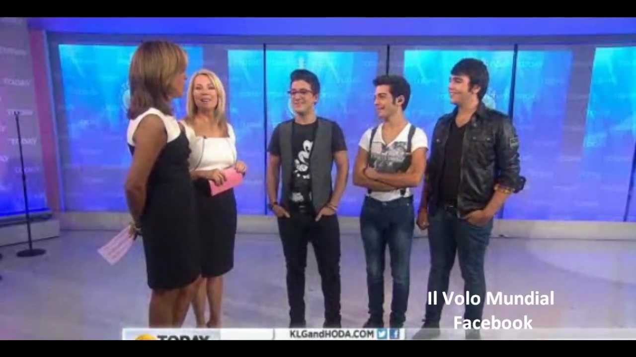 Il Volo performs 'Il Mondo' at the Today Show/  NEW