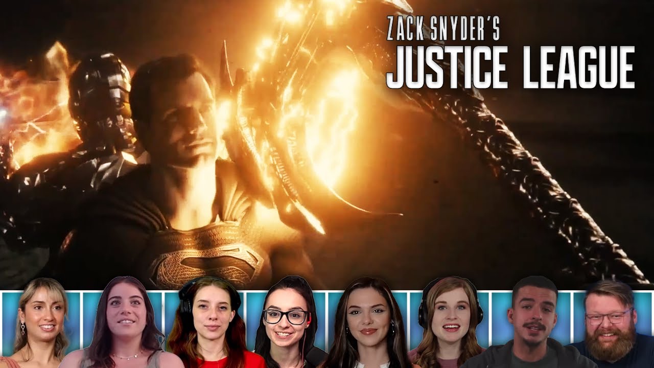 Reactors Reacting to SUPERMAN FIGHTS STEPPENWOLF | Zack Snyder's Justice League (2021)