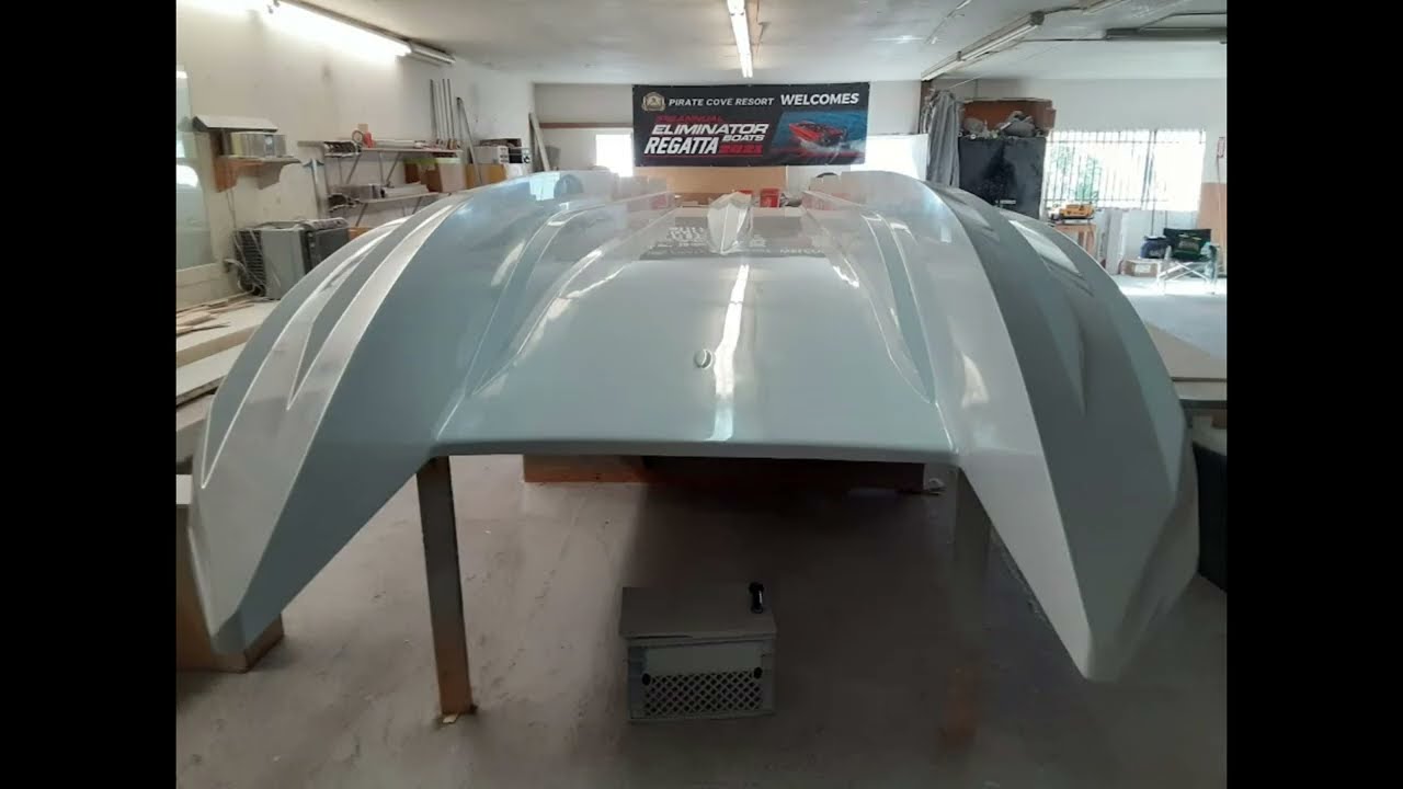 High Performance Boat Hull (Hand Tooled)