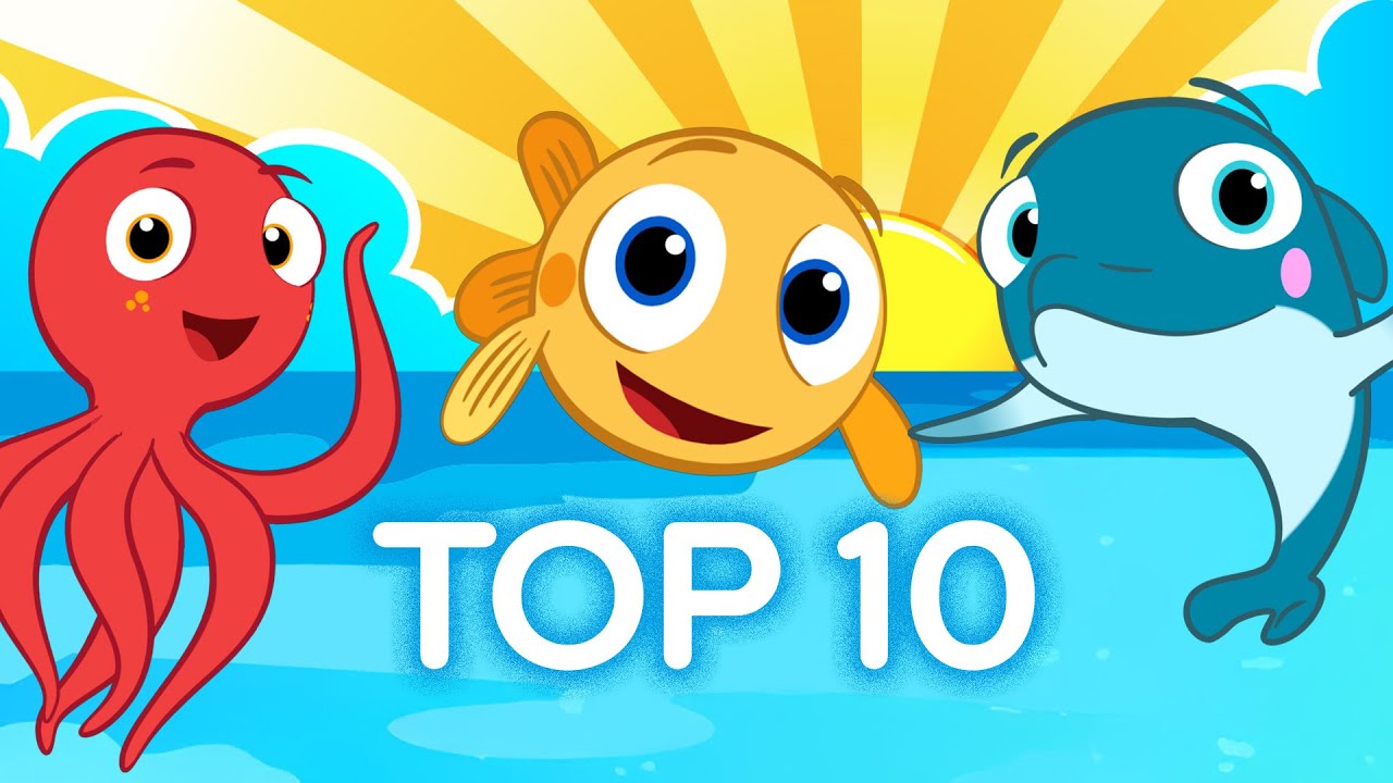 Największe Przygody Rybki MiniMini! - TOP 10 ODCINKÓW 🎬| bajki dla dzieci