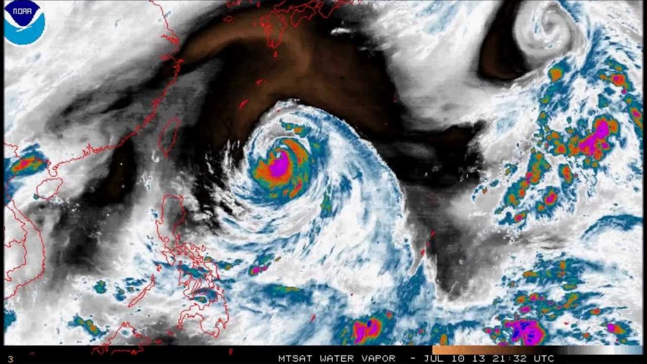 Typhoon Soulik 10 July 2013 TRMM