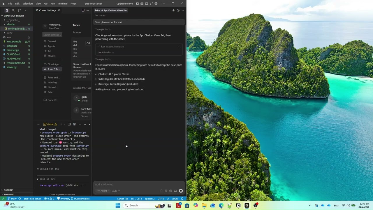 Grab MCP Server