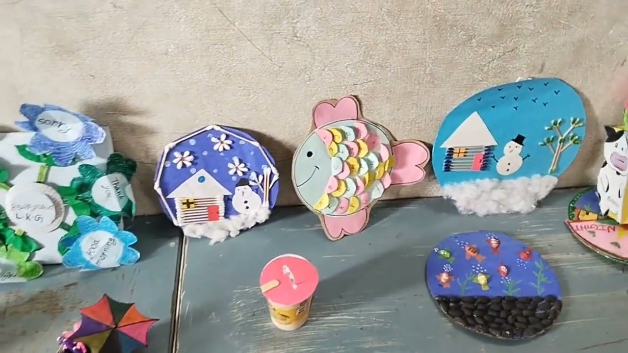 ACSPNC Nursery & Primary School , RosalPatti Science Exhibition Pre KG & LKG Student Science Project
