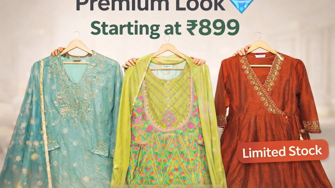 Premium Look Without Premium Price 💎 | Festive Indian Sets